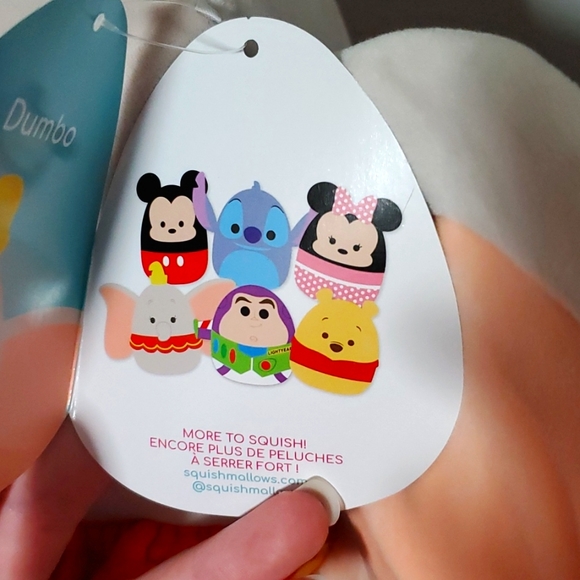 10" Dumbo squishmallow (Disney) - Picture 4 of 4
